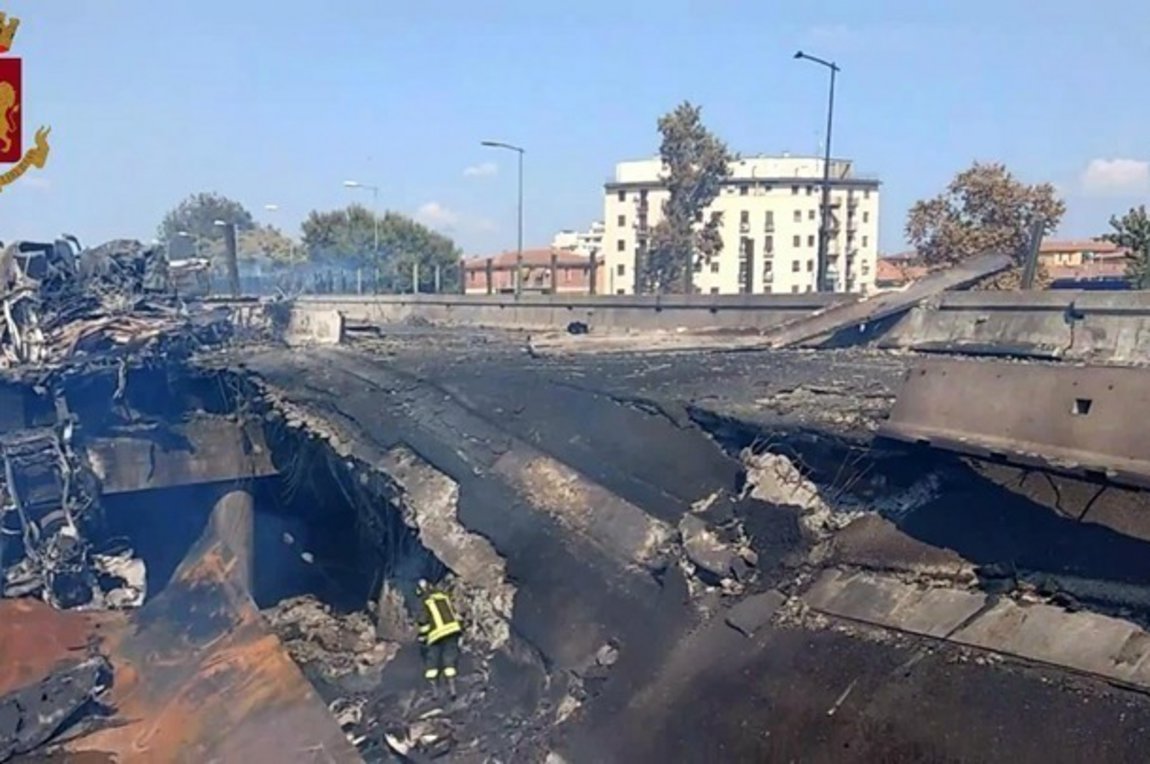 Ερευνα για τη φονική καραμπόλα στη Μπολόνια