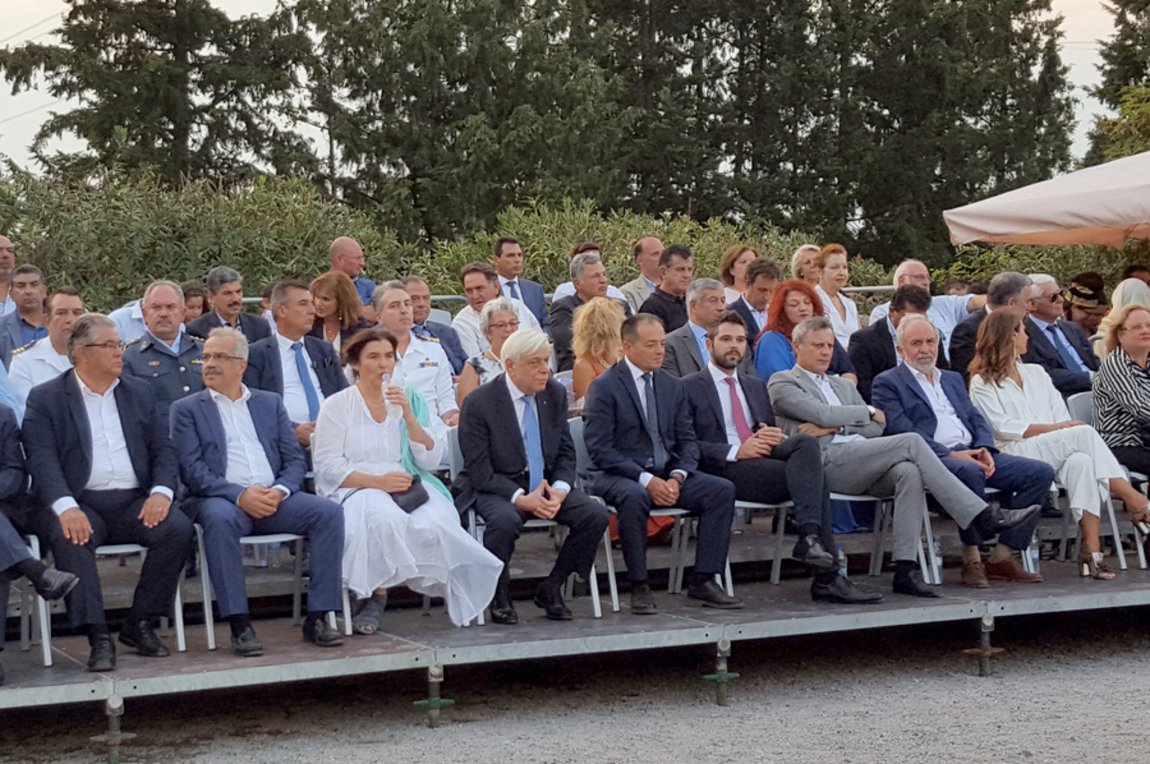 Παυλόπουλος από Θερμοπύλες: Ό,τι σημαντικό πετύχαμε στην ιστορία, το πετύχαμε ενωμένοι 