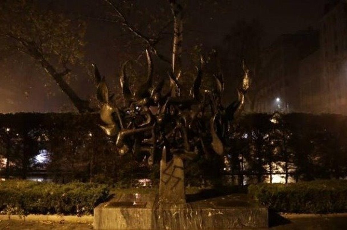 Προκαταρκτική έρευνα για τη νέα βεβήλωση του Μνημείου Ολοκαυτώματος