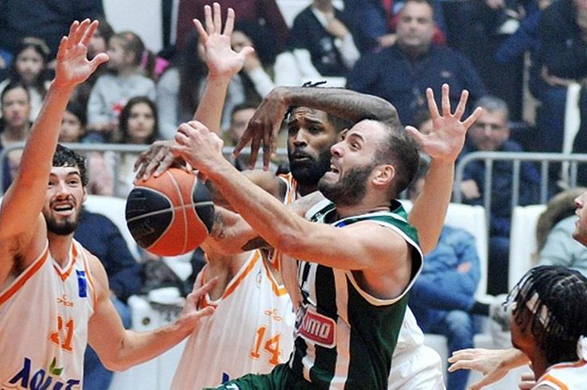 Ένα ημίχρονο άντεξε ο Προμηθέας κόντρα στον Παναθηναϊκό