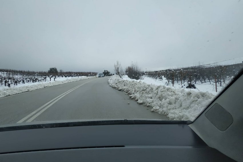 Πού έχει διακοπεί η κυκλοφορία σε Αρκαδία - Κορινθία λόγω του χιονιού