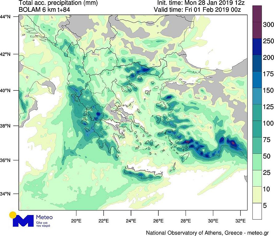 «Κοκτέιλ» βροχής και σκόνης τα επόμενα 24ωρα