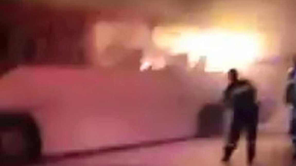 «Λαμπάδιασε» λεωφορείο στην Εθνική Οδό Κοζάνης – Σερβίων