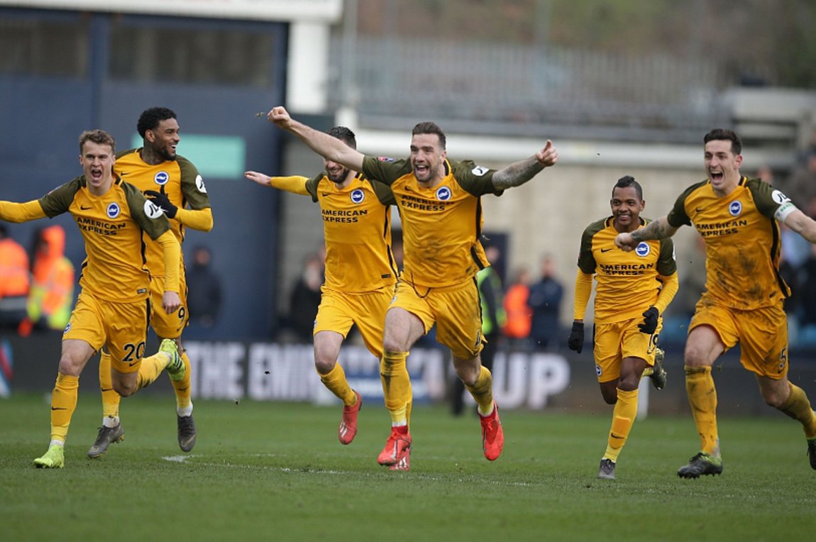 Στα ημιτελικά του κυπέλλου Αγγλίας η «επτάψυχη» Μπράιτον!