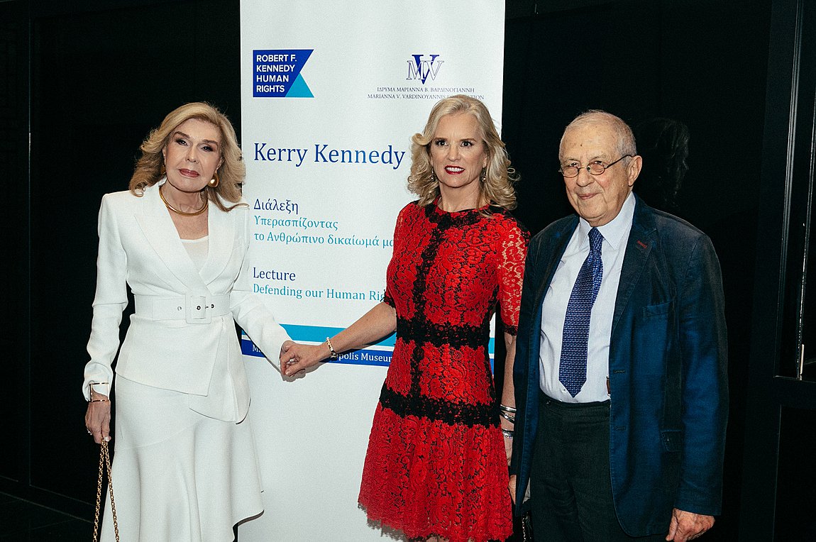 Διάλεξη της Kerry Kennedy για το δικαίωμα στην ιστορία