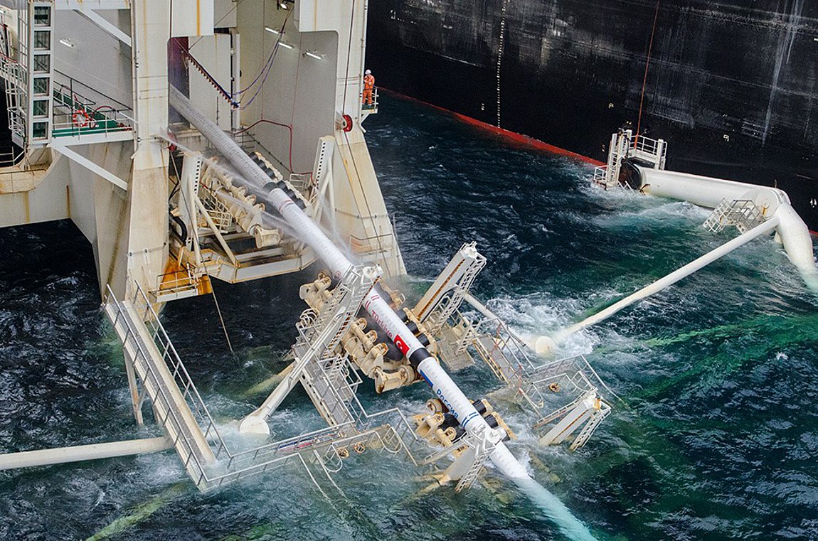 Ολοκληρώνεται ο αγωγός φυσικού αερίου Turkish Stream