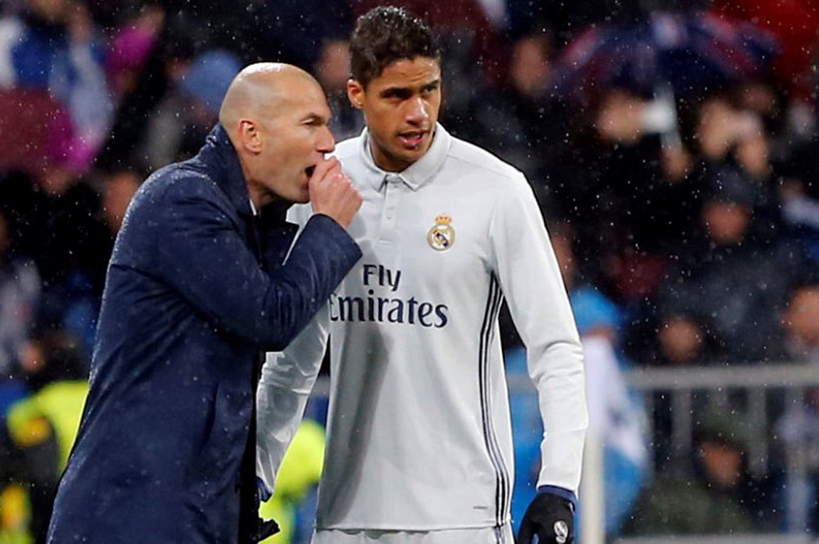 Ζιντάν: Δεν μπορώ να φανταστώ τη Ρεάλ χωρίς τον Βαράν