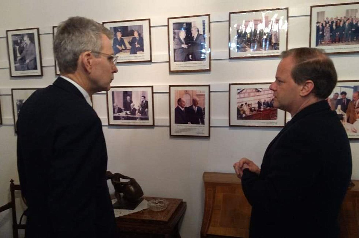 Επίσκεψη Πάιατ στην Πρώτη Σερρών και συνάντηση με τον Βουλευτή Κώστα Καραμανλή