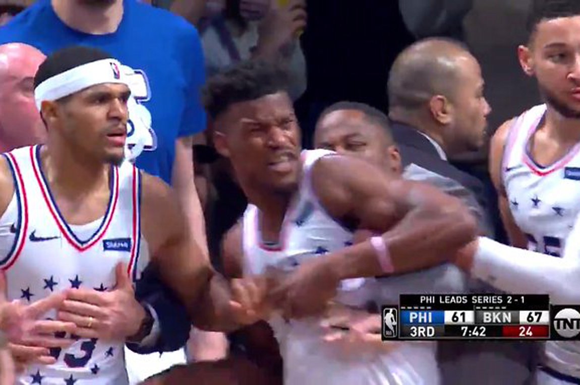 NBA: Έπεσαν μπουνιές στο Νετς – Σίξερς