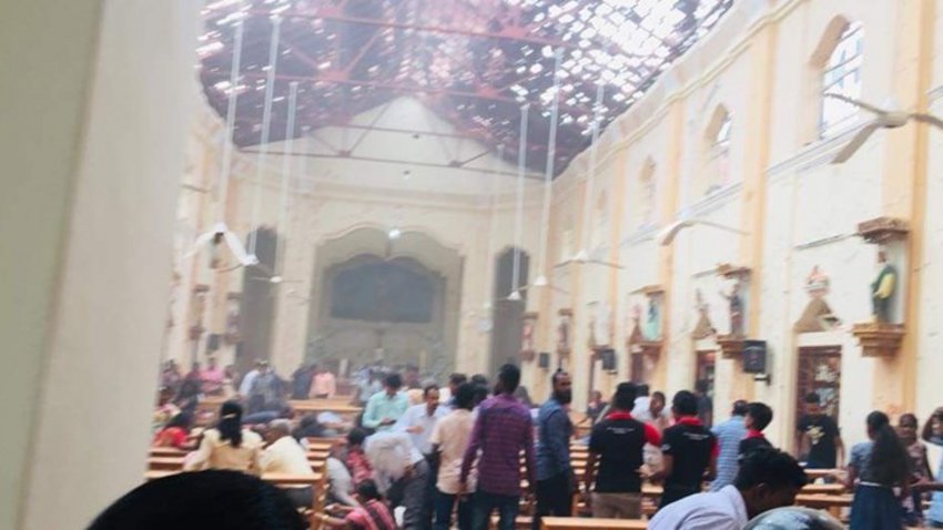 Eκατόμβη στη Σρι Λάνκα μετά από βομβιστικές επιθέσεις ανήμερα του Πάσχα των Καθολικών - Συγκλονιστικές εικόνες