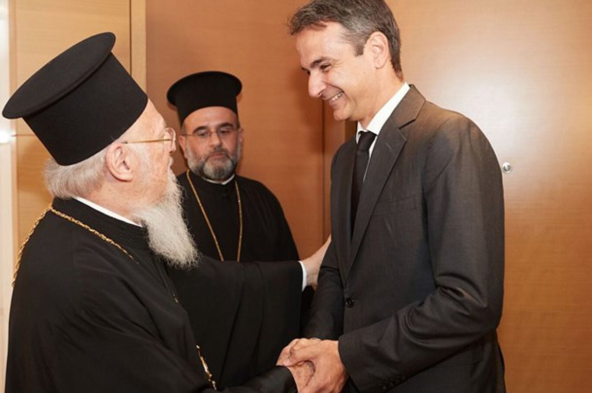 Στο Φανάρι ο Κυριάκος Μητσοτάκης – Συνάντηση με Βαρθολομαίο