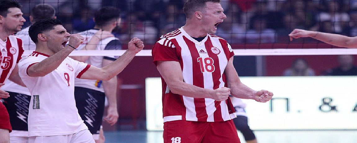 Ξανά πρωταθλητής ο Ολυμπιακός στο βόλεϊ