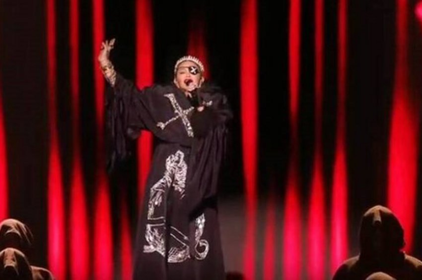 Το σόου της Μαντόνα στη σκηνή της Eurovision