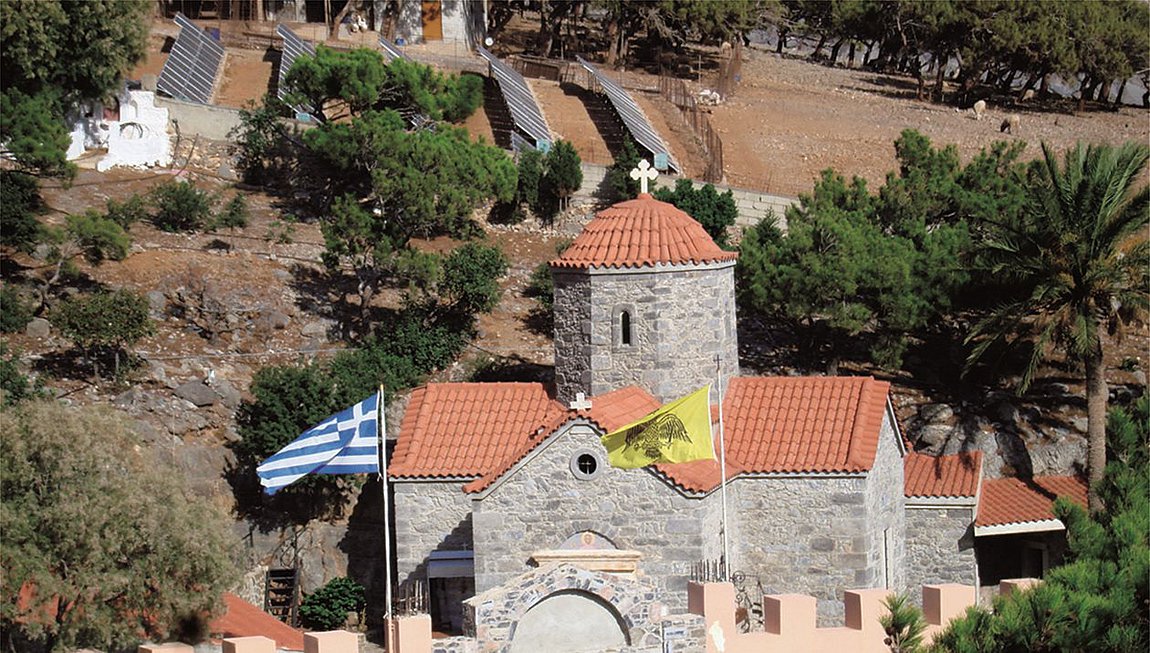 Η Μονή Κουδουμά, η αποκαλούμενη και «Άγιο Όρος της Κρήτης»