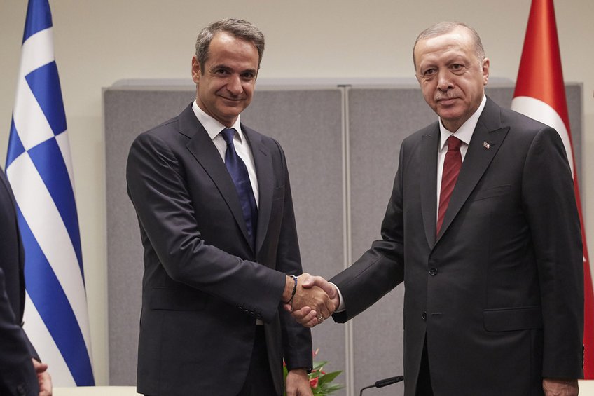 Τι αναφέρουν κυβερνητικές πηγές μετά τη συνάντηση Μητσοτάκη - Ερντογάν