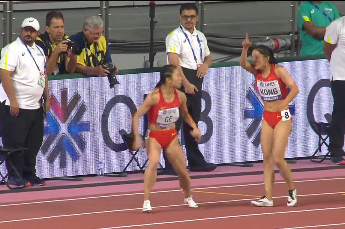 Παγκόσμιο πρωτάθλημα στίβου: Απίστευτο μπέρδεμα στην σκυταλοδρομία από την ομάδα της Κίνας