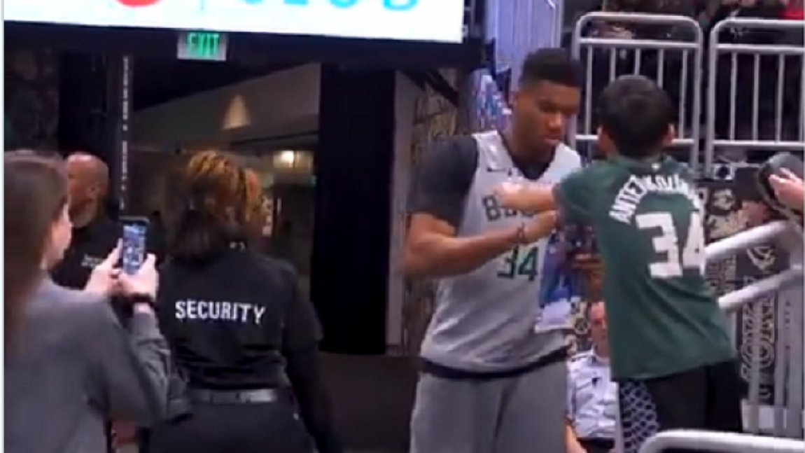 ΒΙΝΤΕΟ: Η αποθέωση του Giannis και η «τρέλα» του Thanasis!