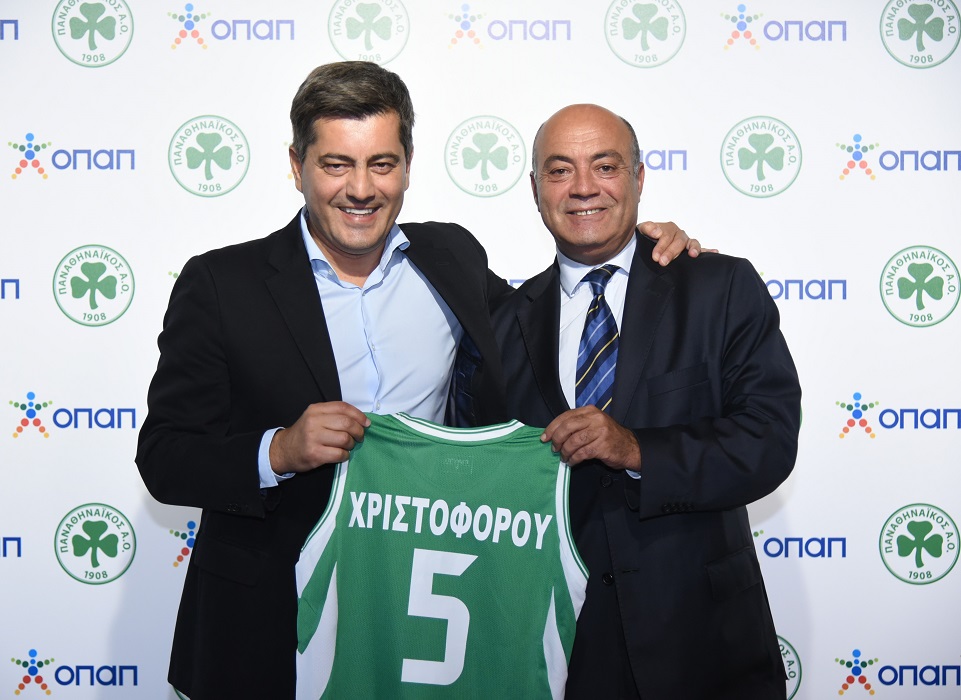 Οδυσσέας Χριστοφόρου – Αναπληρωτής Διευθύνων Σύμβουλος ΟΠΑΠ, Στέφανος Αυγουλέας - Αντιπρόεδρος Παναθηναϊκού Α.Ο. Οδυσσέας Χριστοφόρου – Αναπληρωτής Διευθύνων Σύμβουλος ΟΠΑΠ, Στέφανος Αυγουλέας - Αντιπρόεδρος Παναθηναϊκού Α.Ο.