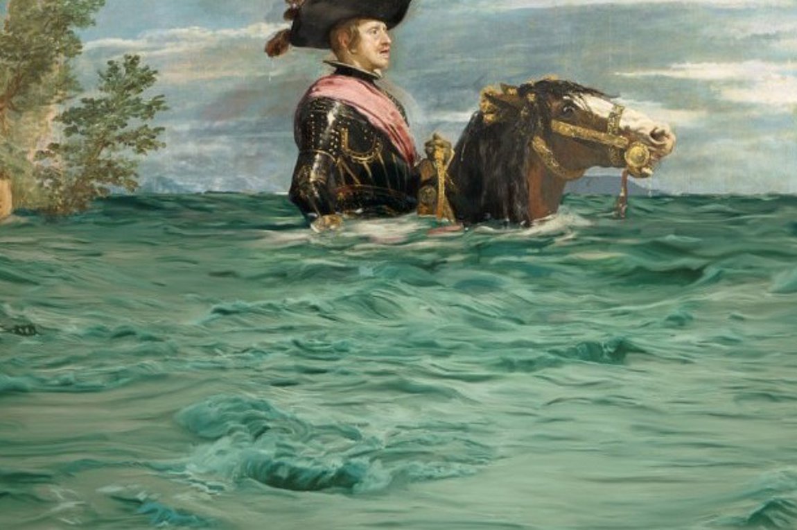 «Επέμβαση» σε πίνακες του Πράδο για τη δυστοπία της κλιματικής αλλαγής