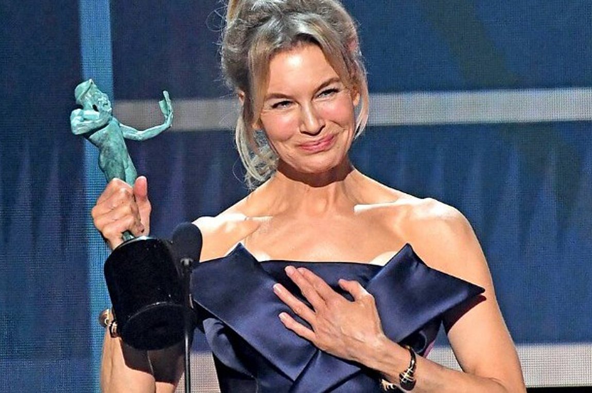 Η Ρενέ Ζελβέγκερ αφιέρωσε το βραβείο SAG στη Τζούντι Γκάρλαντ