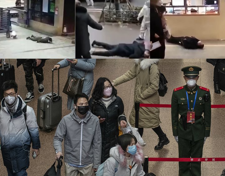 Κοροναϊός: Σοκάρουν εικόνες ανθρώπων που καταρρέουν στους δρόμους της Κίνας - Φόβοι για πανικό, χειρότερο από επιδημία
