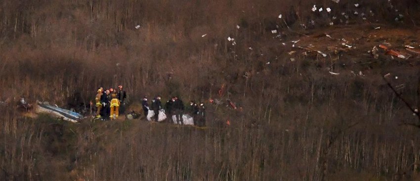 Κόμπι Μπράιαντ: Ανασύρθηκαν και οι εννέα σοροί από το ελικόπτερο
