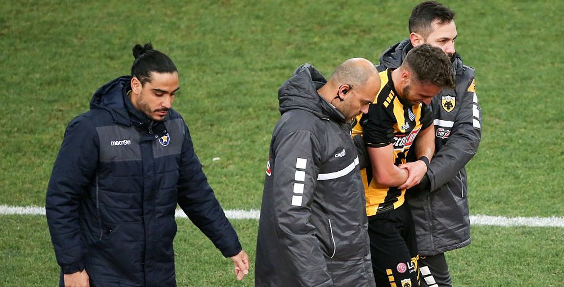 Κάκωση στον αγκώνα ο Παουλίνιο