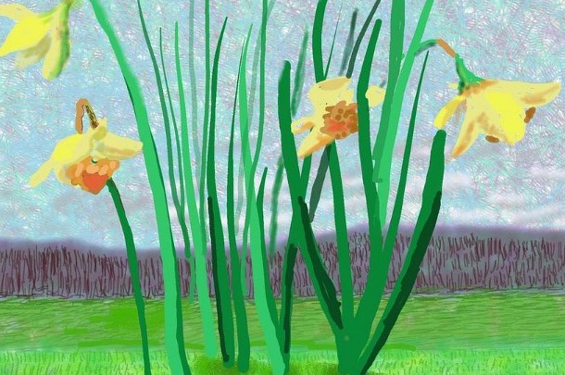 Ντέιβιντ Χόκνεϊ: «Θυμηθείτε ότι δεν μπορούν να ματαιώσουν την άνοιξη»