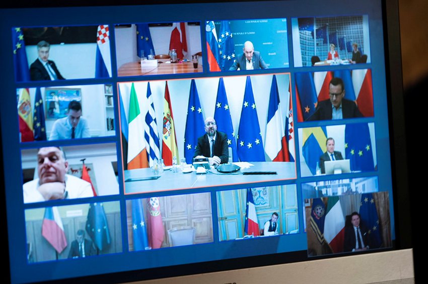 Τηλεδιάσκεψη «27» για κορωνοϊό: Εντός 15 ημερών το Eurogroup θα προτείνει μέτρα ενίσχυσης