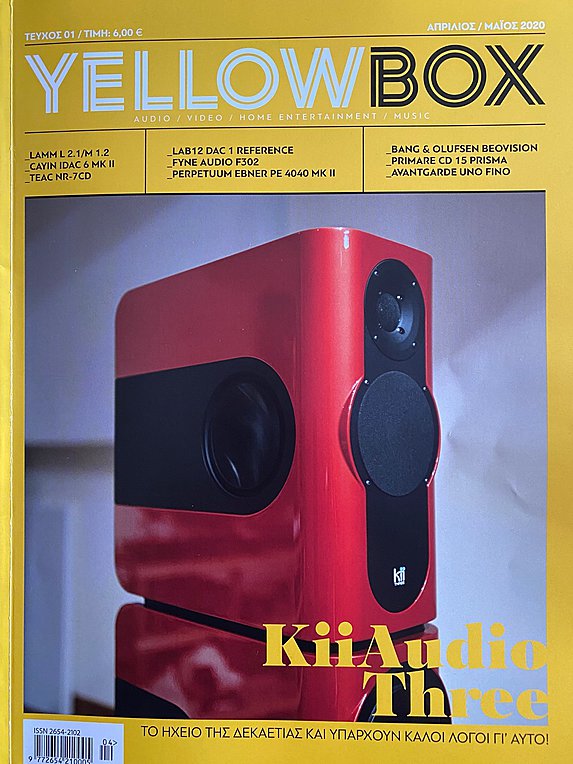 Στα περίπτερα το περιοδικό Yellow Box Magazine – Audio – Video – Home Entertainment – Music