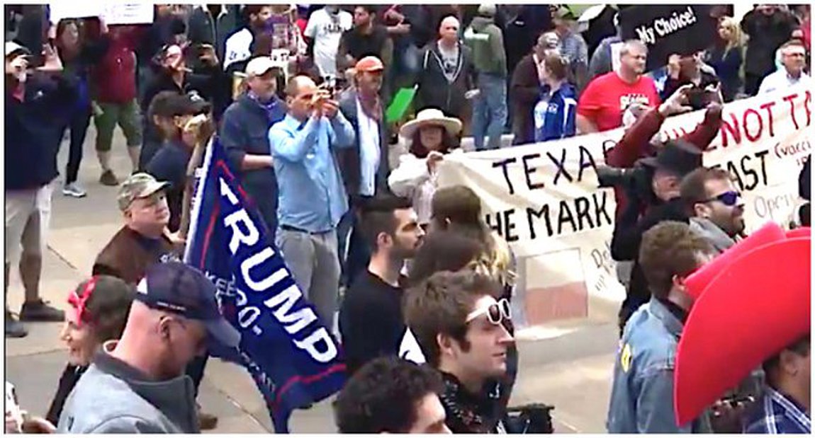 ΗΠΑ: Διαδηλωτές ζητούν άρση της καραντίνας – «Οι αριθμοί λένε ψέματα»