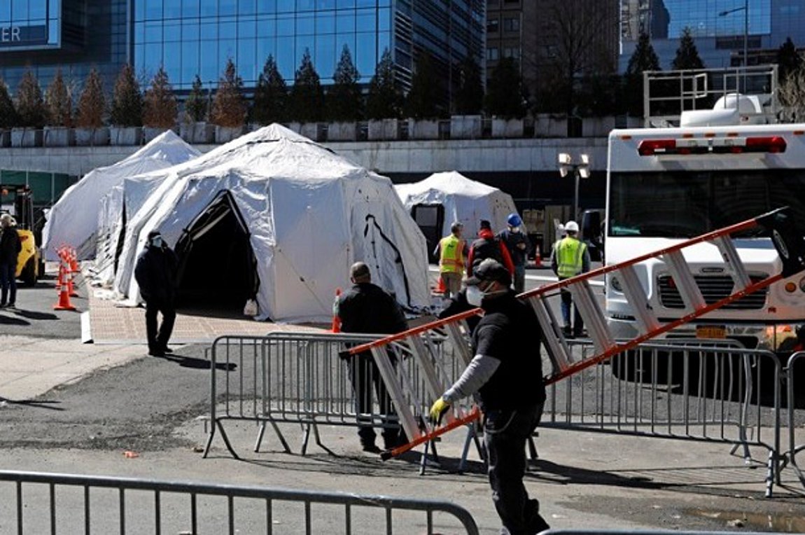ΗΠΑ-κορωνοϊός: Πάνω από 1.800 νεκροί σε 24 ώρες