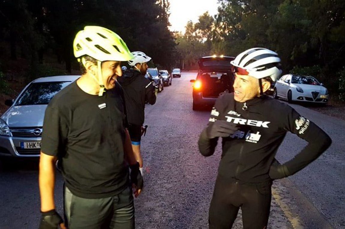 Ο Λευτέρης Αυγενάκης στον Υμηττό για την Παγκόσμια Ημέρα Ποδηλάτου – Βίντεο