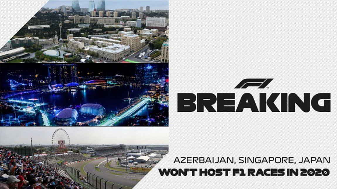 Ακυρώθηκαν τρία Grand Prix