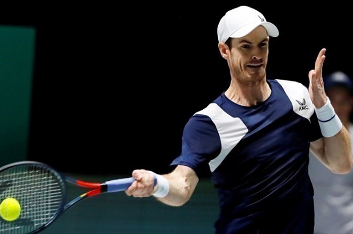 Ο Μάρεϊ αποσύρθηκε με πρόβλημα από το Battle of the Brits