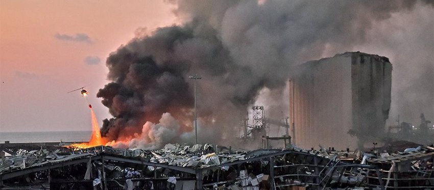 Συγκλονιστική έκρηξη στη Βηρυτό - Δεκάδες νεκροί, χιλιάδες τραυματίες και εγκλωβισμένοι