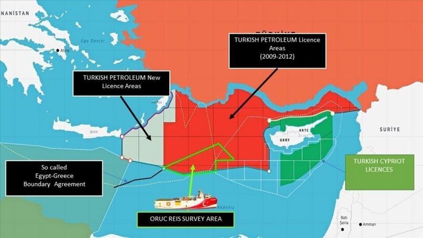 Προκαλεί ξανά η Τουρκία: Στη δημοσιότητα νέος χάρτης με γεωτρήσεις δίπλα σε Κάρπαθο και Καστελόριζο