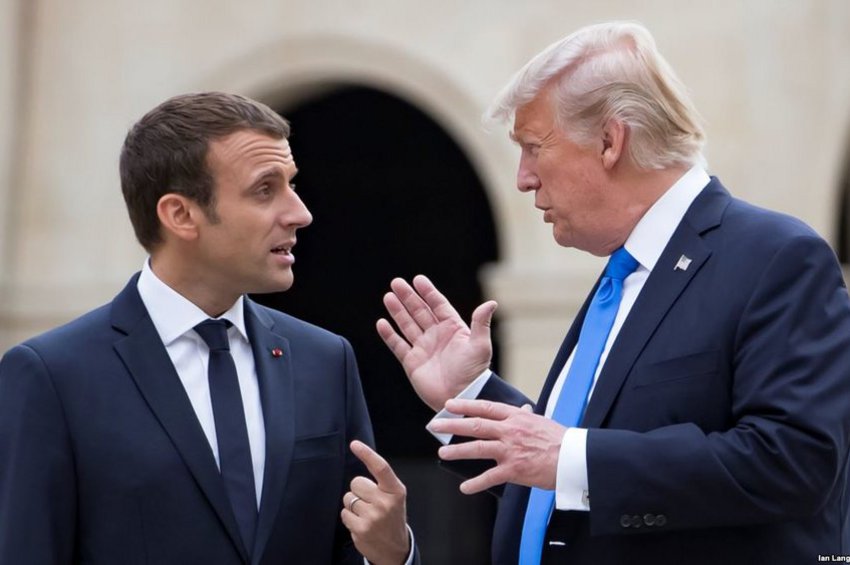 Επικοινωνία Μακρόν-Τραμπ για την αν. Μεσόγειο - Τι δήλωσε ο Γάλλος Πρόεδρος