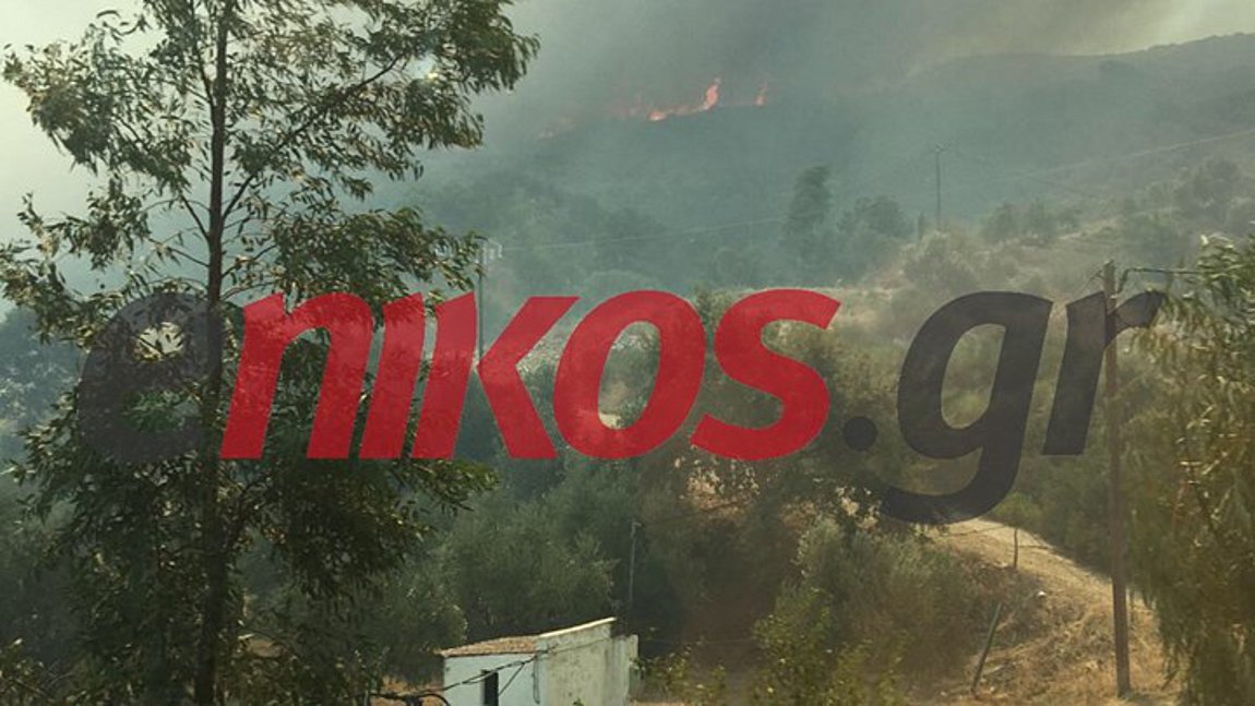 Νέες εικόνες από τη μεγάλη φωτιά στη Μάνη