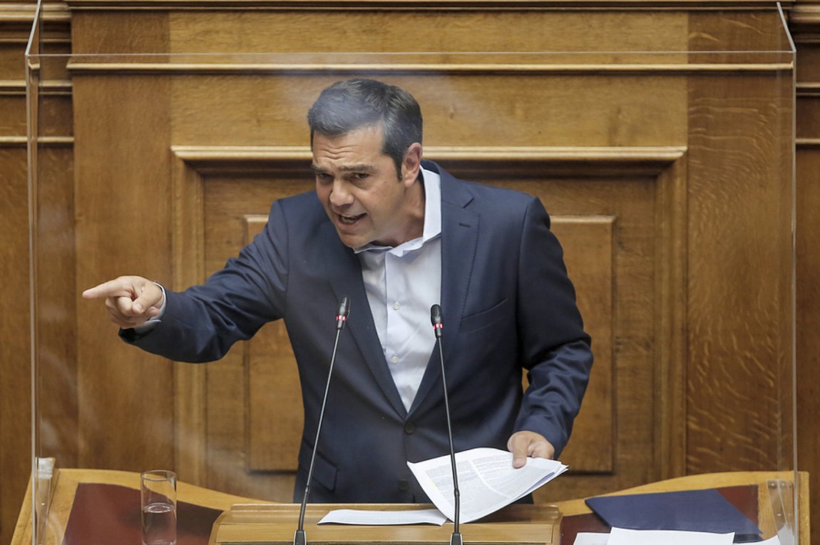 Τσίπρας: Η κυβέρνηση αδυνατεί να υπερασπιστεί τα κυριαρχικά μας δικαιώματα – BINTEO