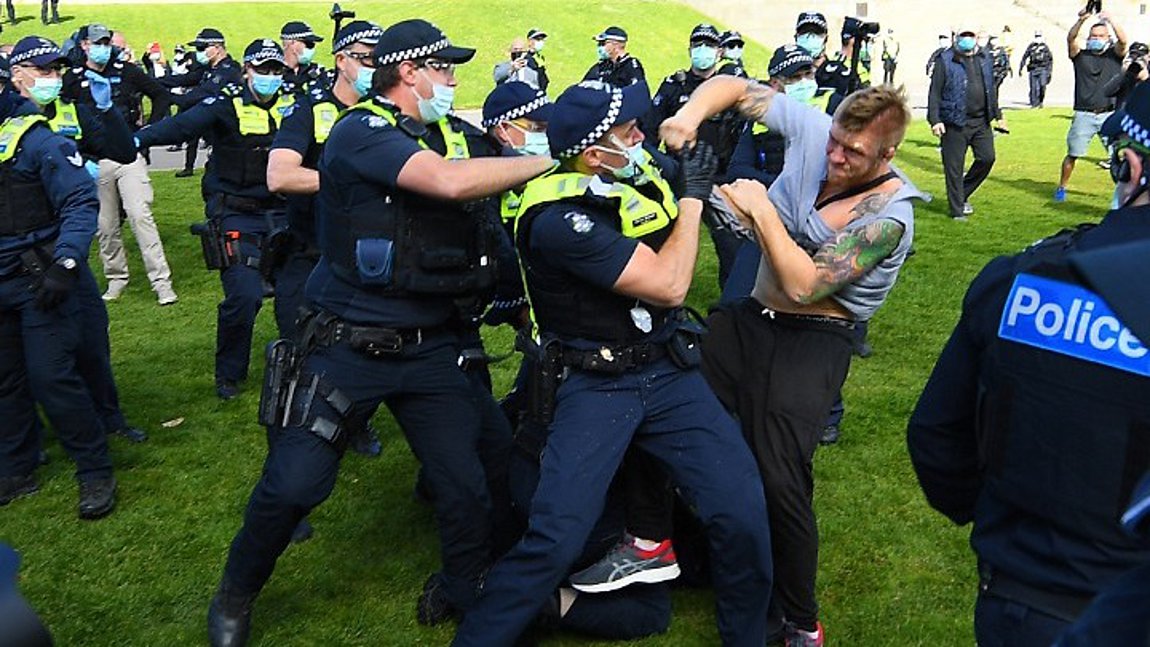 Κορωνοϊός: Διαδηλώσεις κατά του lockdown στη Μελβούρνη και το Σίδνεϊ -BΙΝΤΕΟ