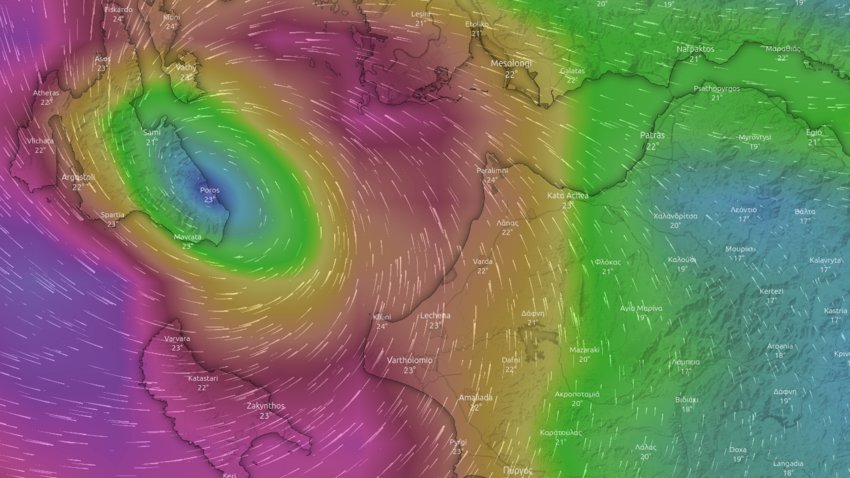 LIVE: Η πορεία του μεσογειακού κυκλώνα - Πού θα κινηθεί τις επόμενες ώρες ο «Ιανός»