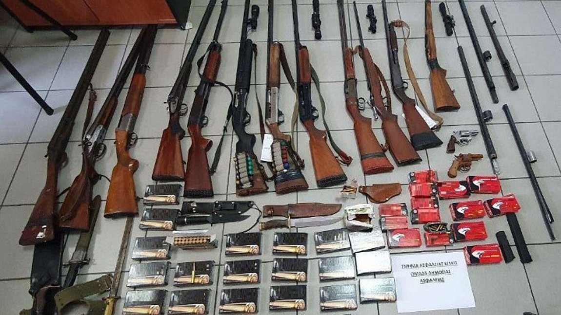 Κιλκίς: 63χρονος είχε στην κατοχή του μικρό οπλοστάσιο