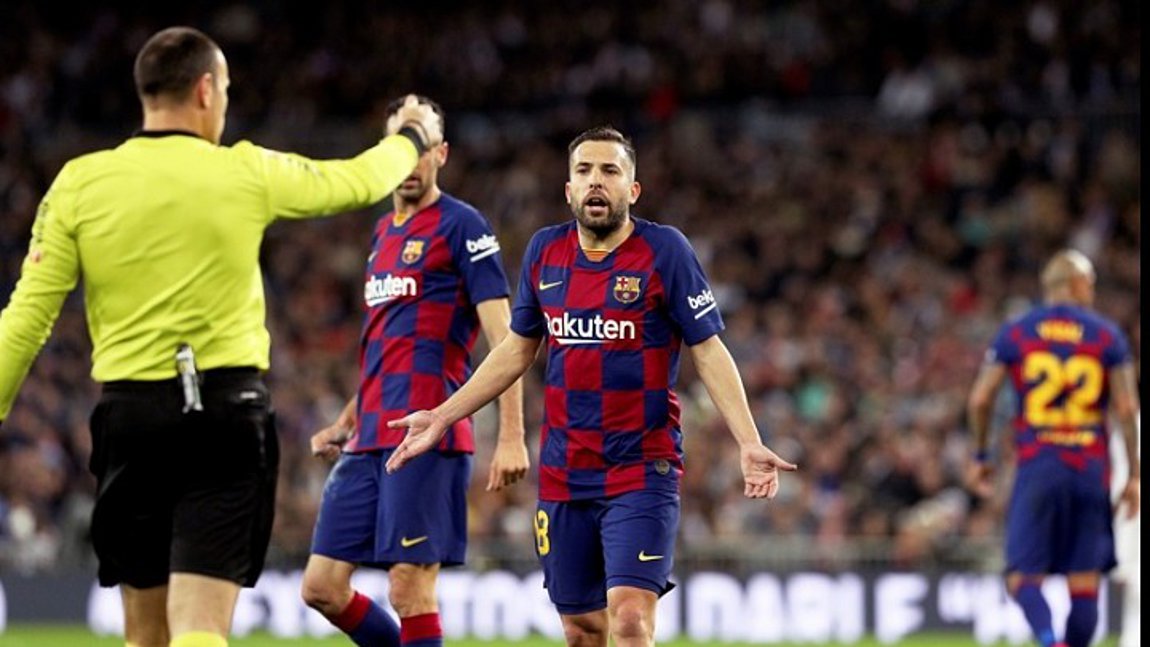 Αμφίβολος για το clasico o Ζόρντι Άλμπα