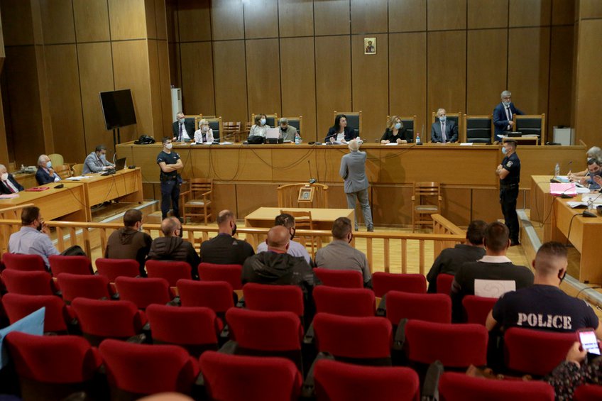 Δίκη Χρυσής Αυγής: Δευτέρα πρωί οι αποφάσεις του δικαστηρίου για τα ελαφρυντικά