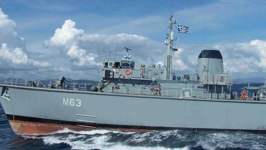 Αυτό είναι το ναρκοθηρευτικό πλοίο του Πολεμικού Ναυτικού «Καλλιστώ» - ΒΙΝΤΕΟ