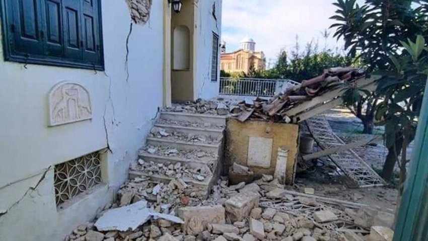 Σεισμός 6,7 R στη Σάμο: Πού εντοπίζονται προβλήματα - Ζημιές σε κτίρια - Κλιμάκιο της ΕΜΑΚ στο νησί