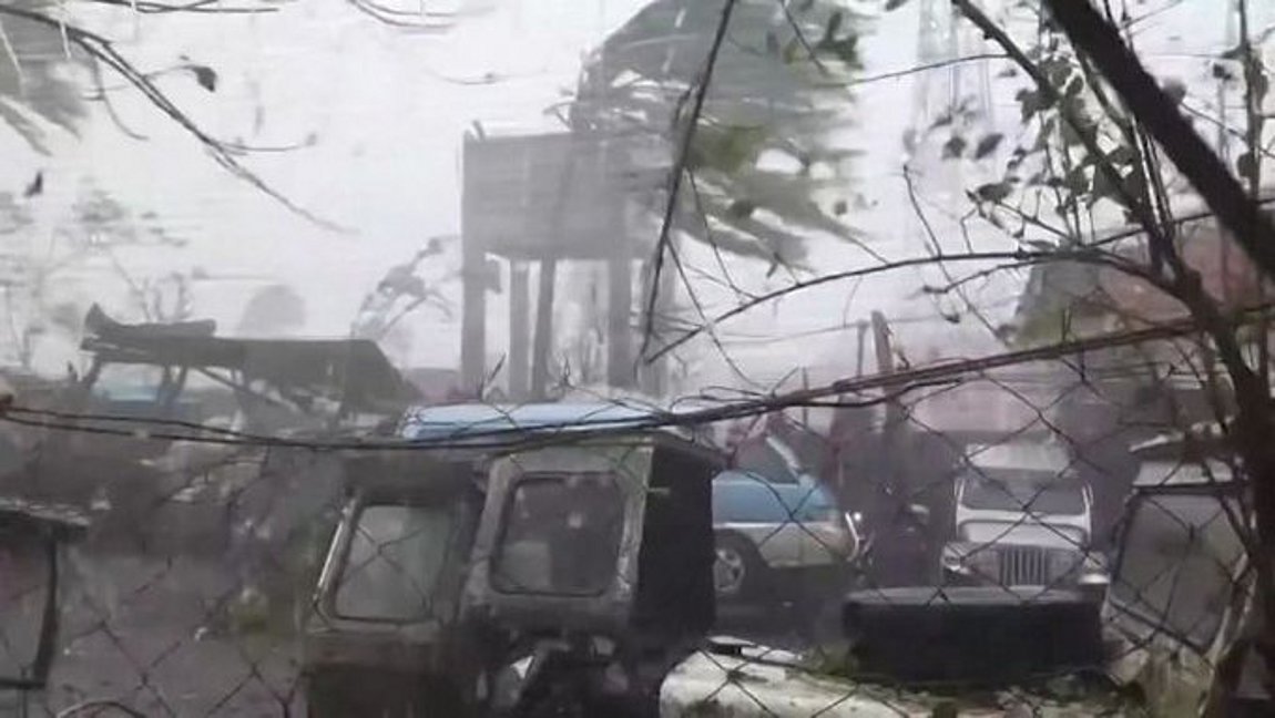 Φιλιππίνες: Καταστροφικό το πέρασμα του τυφώνα Γκόνι – Τέσσερις νεκροί – BINTEO