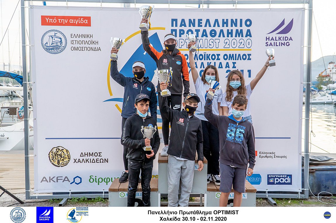 Οι νικητές του πανελλήνιου πρωταθλήματος Οπτιμιστ