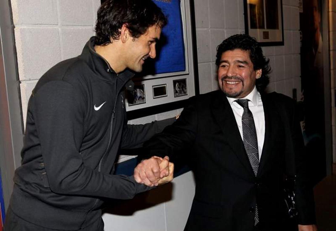 ΒΙΝΤΕΟ: Όταν ο Ρότζερ Φέντερερ συγκινήθηκε από τα λόγια του Ντιέγκο Μαραντόνα